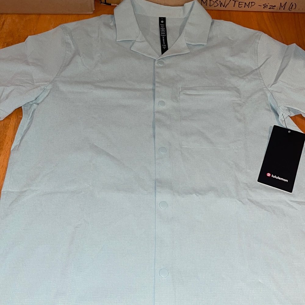 Lululemon Airing Easy Camp Collar Shirt